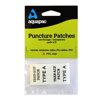 Набор самоклеющихся заплаток Aquapac 900 PUNCTURE PATCHES